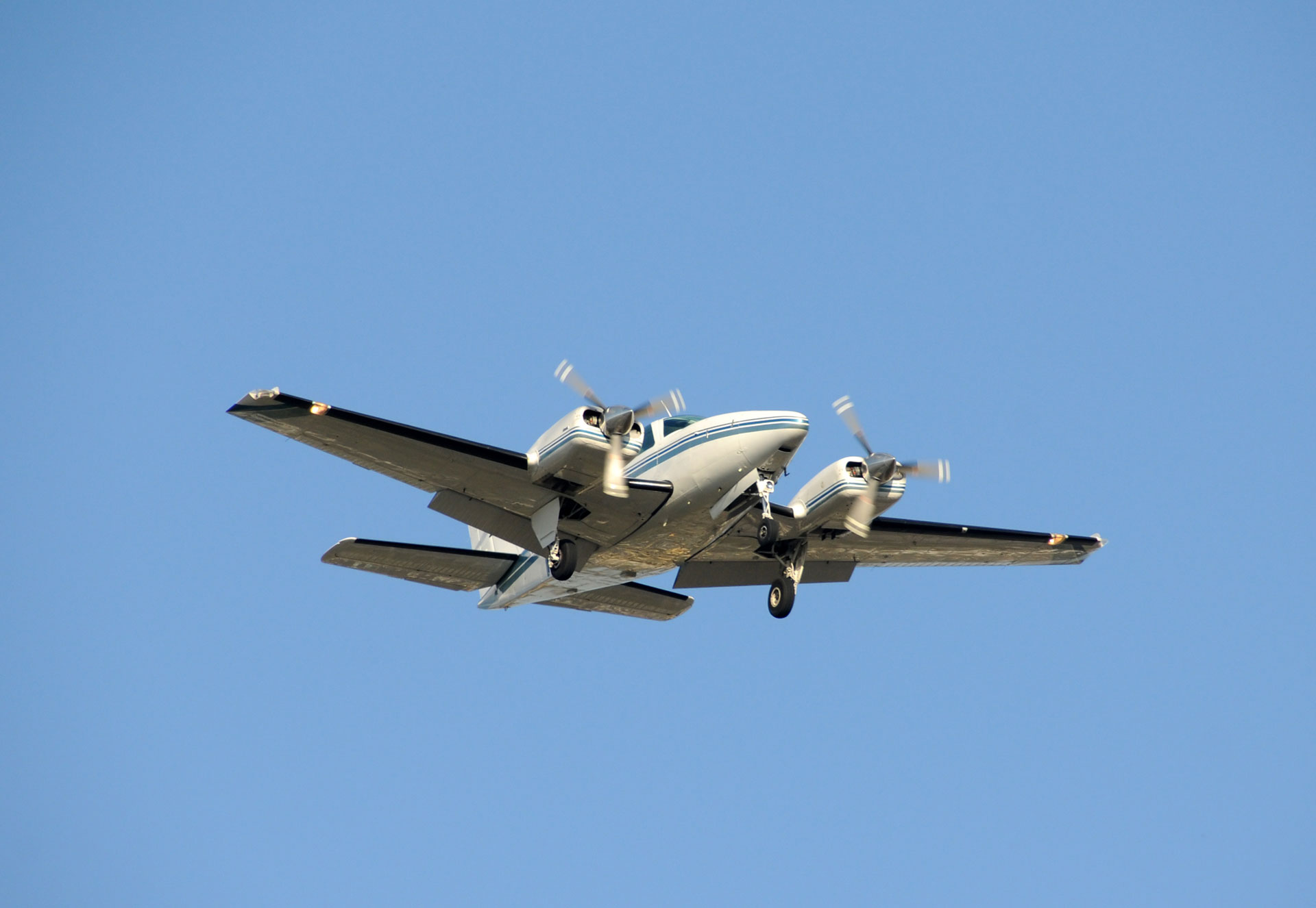 Aircraft used for Lidar imaging survey