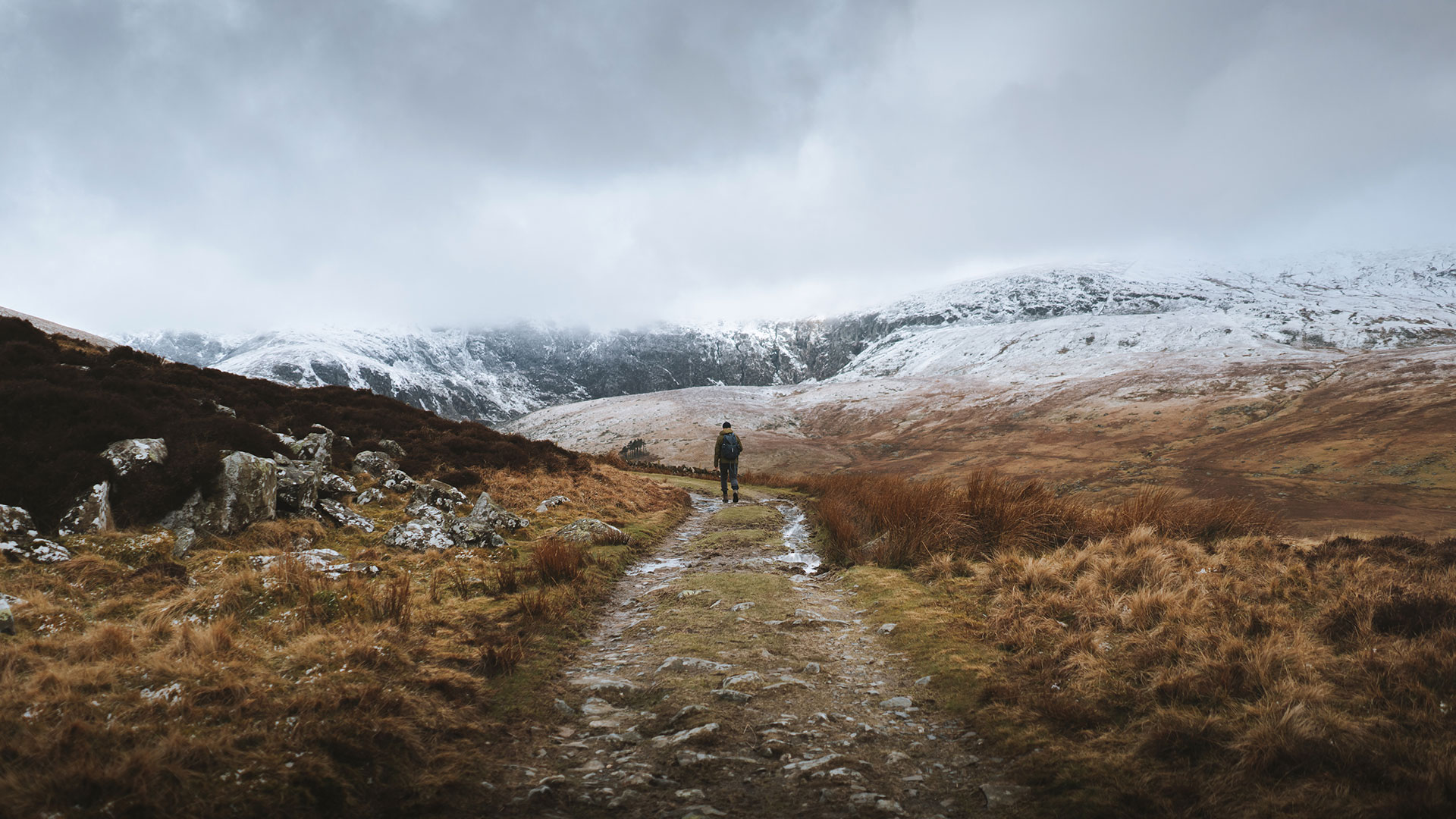 Track to Llyn Dulyn and Melynllyn