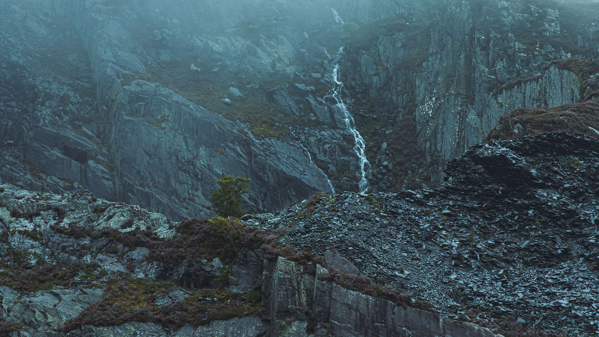 Slate in the Bethesda Quarry